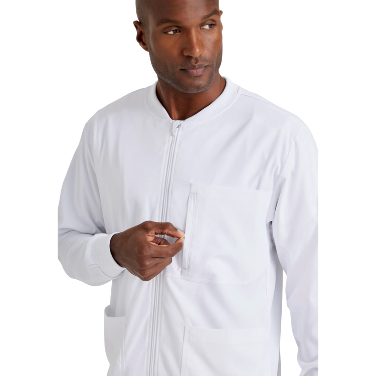 Mio - Chaqueta médica con cuello redondo - Hombre - Grey's Anatomy Stretch Grey's Anatomy 