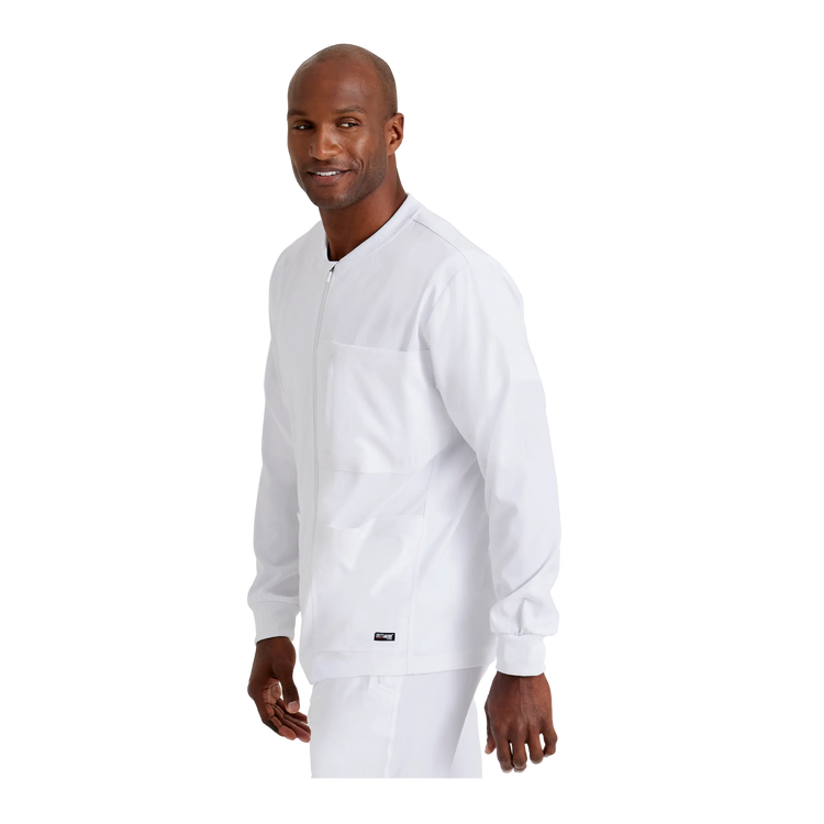 Mio - Chaqueta médica con cuello redondo - Hombre - Grey's Anatomy Stretch Grey's Anatomy 