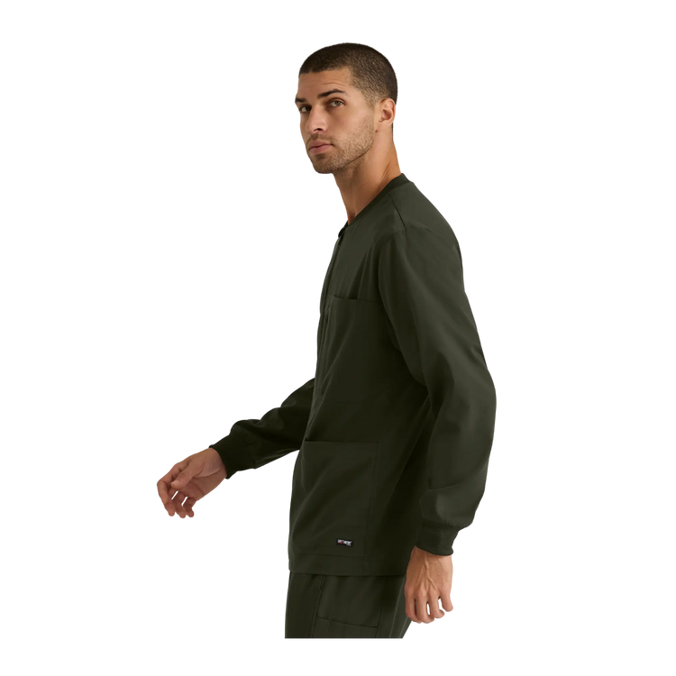 Mio - Chaqueta médica con cuello redondo - Hombre - Grey's Anatomy Stretch Grey's Anatomy 