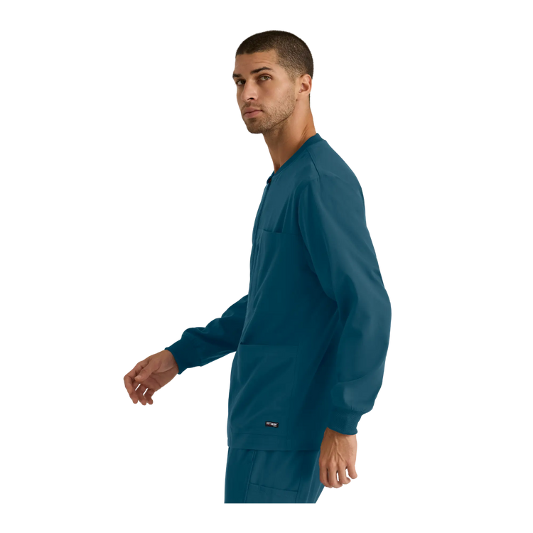 Mio - Chaqueta médica con cuello redondo - Hombre - Grey's Anatomy Stretch Grey's Anatomy 