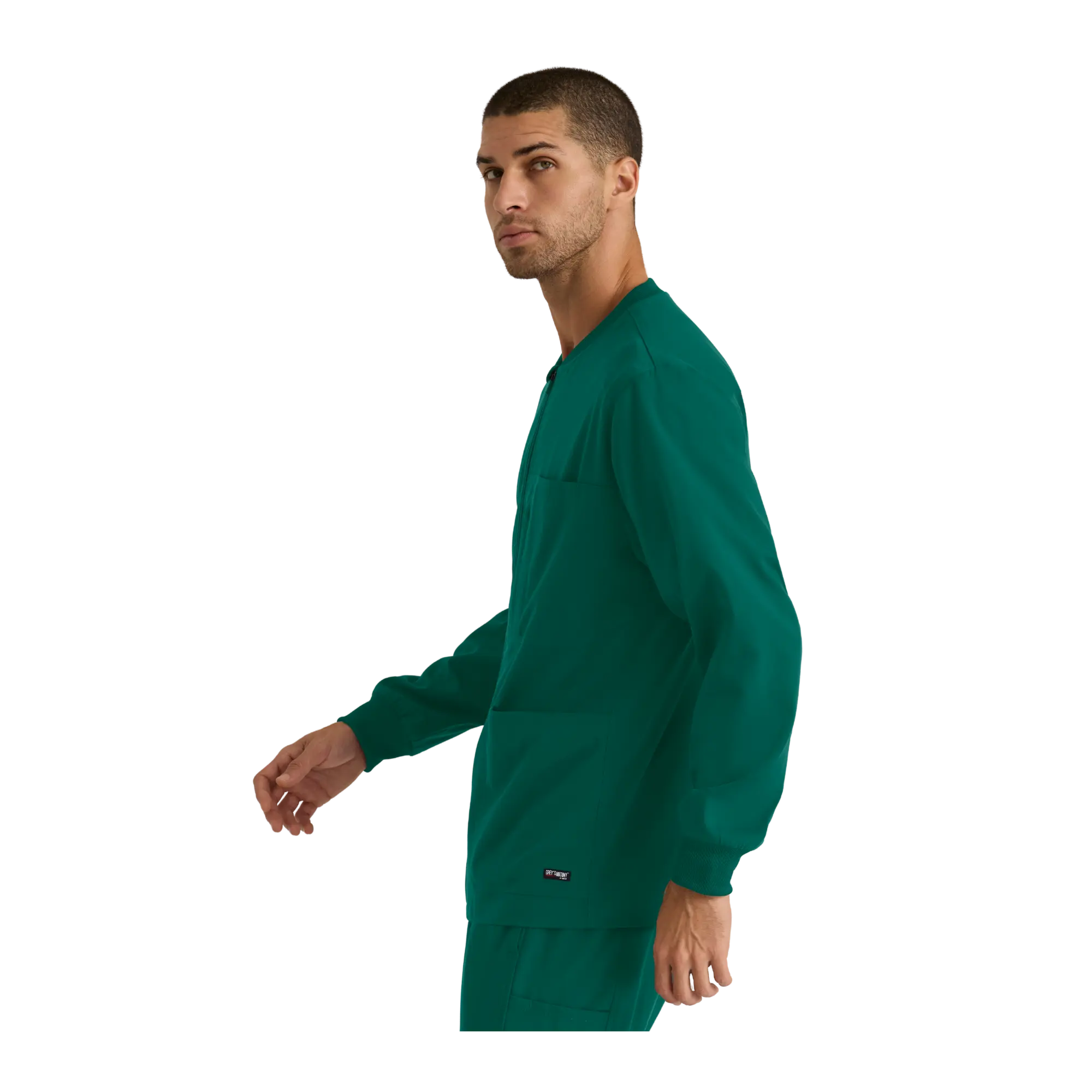 Mio - Chaqueta médica con cuello redondo - Hombre - Grey's Anatomy Stretch Grey's Anatomy 