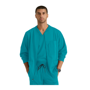 Mio - Chaqueta médica con cuello redondo - Hombre - Grey's Anatomy Stretch Grey's Anatomy 
