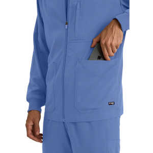 Mio - Chaqueta médica con cuello redondo - Hombre - Grey's Anatomy Stretch Grey's Anatomy 