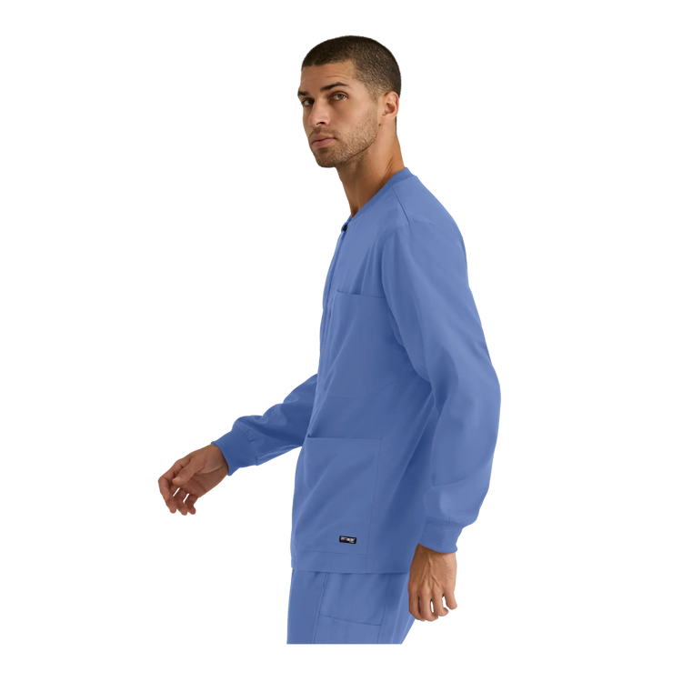 Mio - Chaqueta médica con cuello redondo - Hombre - Grey's Anatomy Stretch Grey's Anatomy 