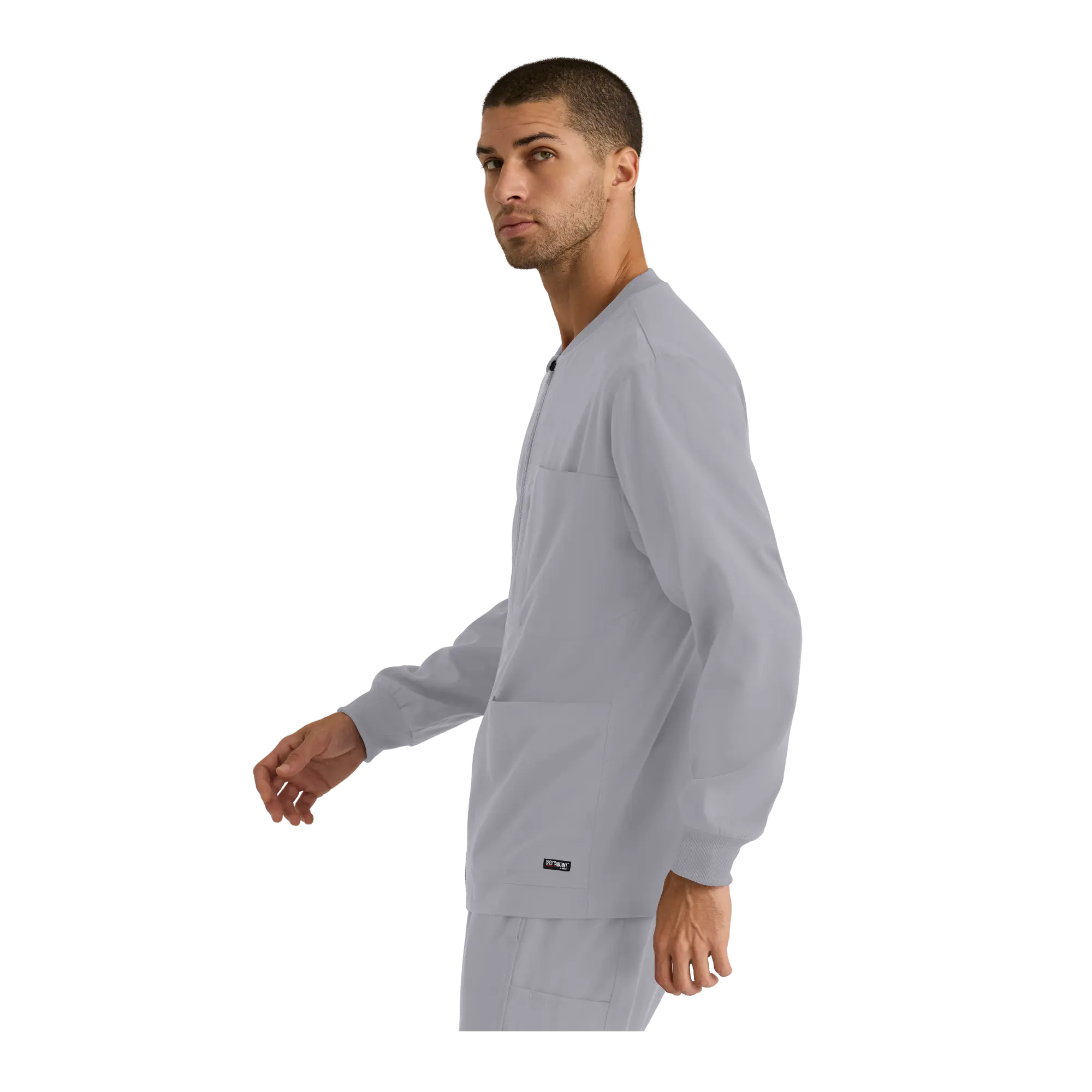 Mio - Chaqueta médica con cuello redondo - Hombre - Grey's Anatomy Stretch Grey's Anatomy 