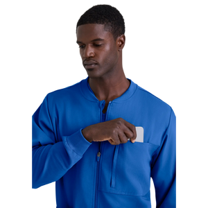 Mio - Chaqueta médica con cuello redondo - Hombre - Grey's Anatomy Stretch Grey's Anatomy 