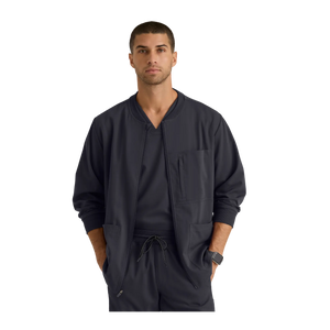 Mio - Chaqueta médica con cuello redondo - Hombre - Grey's Anatomy Stretch Grey's Anatomy 
