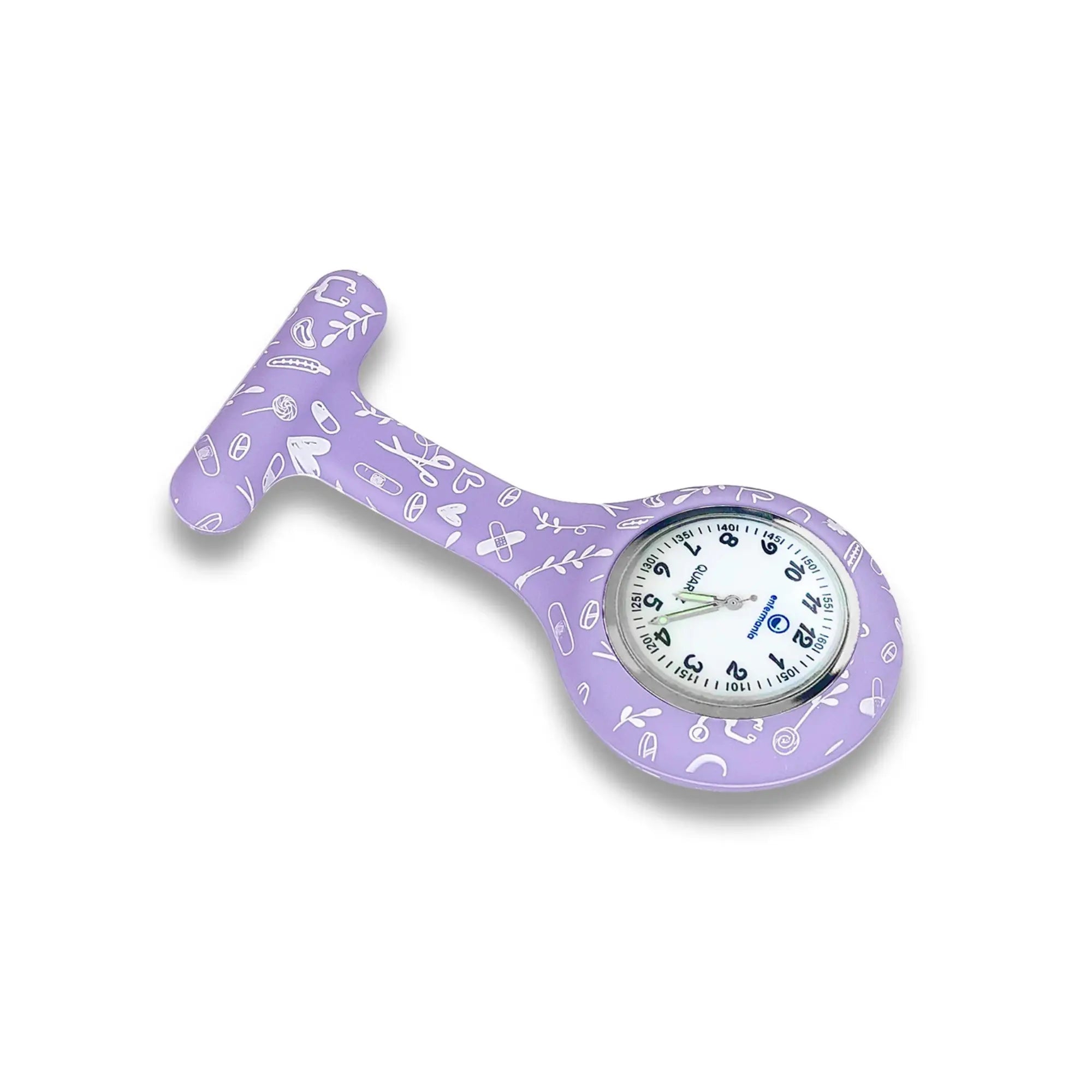 Montre analogique avec boîtier en silicone imprimé infirmière - Plusieurs coloris - My Blouse My Blouse 