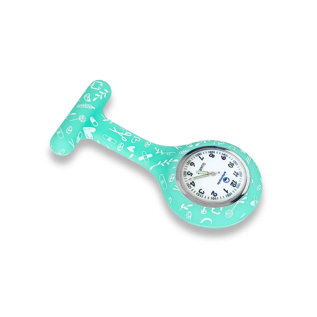 Montre analogique avec boîtier en silicone imprimé infirmière - Plusieurs coloris - My Blouse My Blouse 