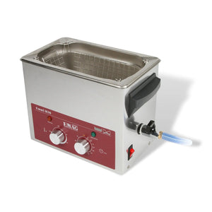 Nettoyeur à ultrasons tout en inox 3L - Emmi-H30 avec robinet de vidange - My Podologie