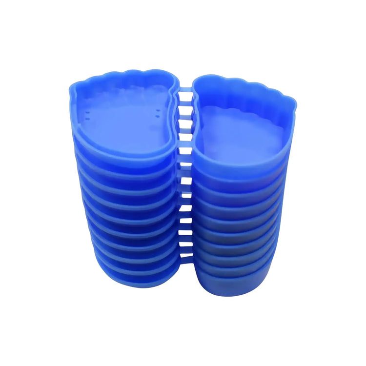 Orthocase - 12 boites de rangement pour orthoplasties en silicone Fresco Podologia 