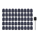 Pack - Portapuntas redondo abrasivo 7002 + 50 casquillos abrasivos 0203 Grano grueso - 10 mm - Ruck