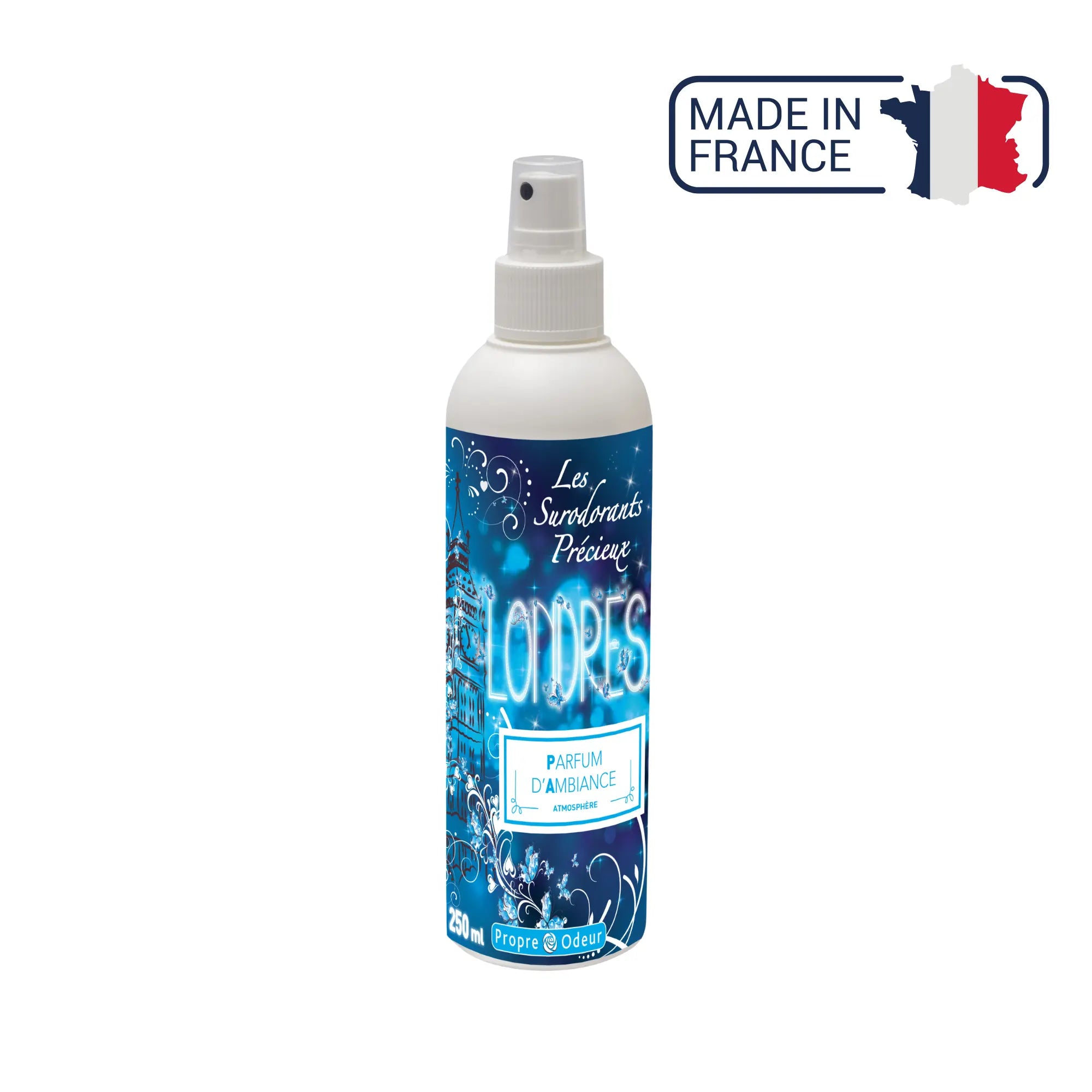 Parfum d'ambiance Surodorant précieux - 2 contenances / 4 senteurs - Sodel Propre Odeur 