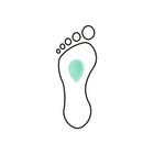 Almohadilla metatarsiana - Forma de gota - ARC - Shore 25-35 - Verde