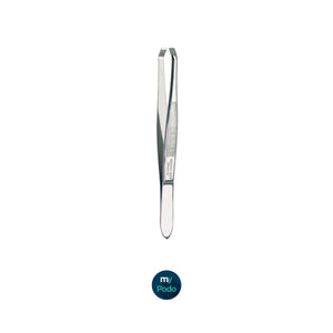 Pince à épiler forme crabe - Longueur : 9 cm - Inox brillant My Podologie 