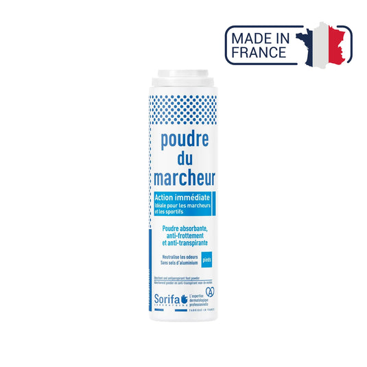 Polvo de Caminante - Transpiración y maceración de los pies - 100 g Laboratoire Sorifa 
