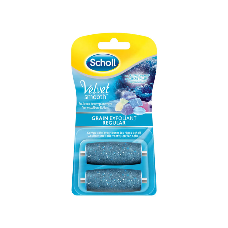 Recharge Rouleau Grain Exfoliant - Râpe de Pédicurie Électrique - Velvet Smooth - Scholl Scholl 