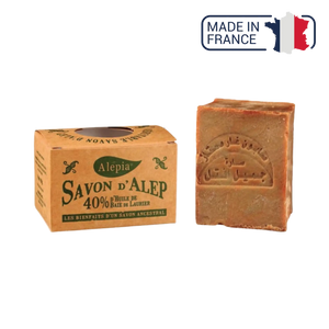 Jabón de Alepo 40% laurel - 190 g - Alépia Alépia 