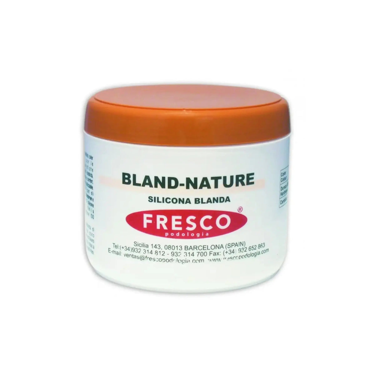 Silicone orthoplastie - Bland-Nature - Shore A 2-6 - Marron - 500g - Fresco Fresco Podologia 
