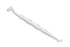 Brush holder spatula for applying bonding and resin pads with spatula