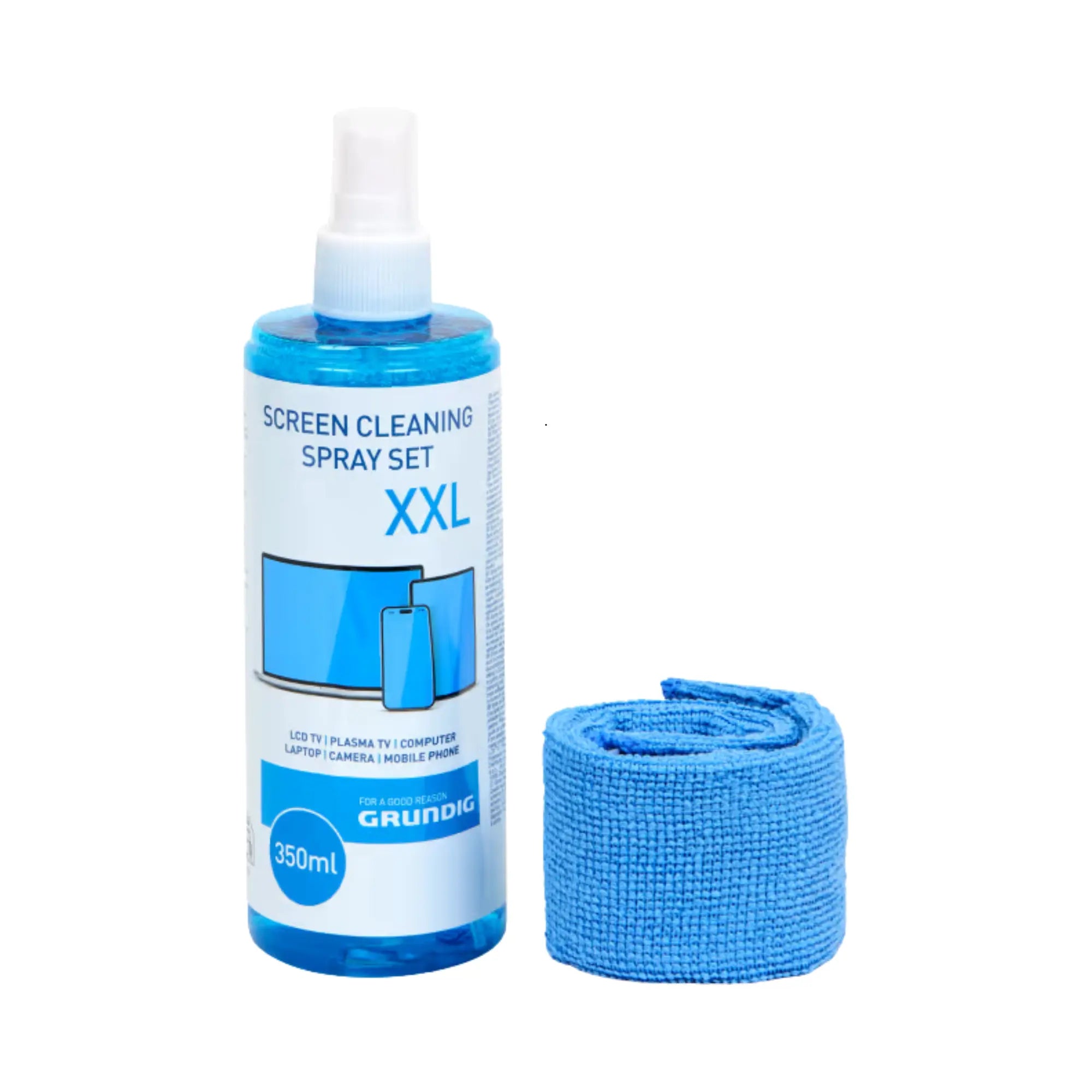 Spray nettoyant spécial écran ordinateur / télévision avec chiffon microfibre My Médical 