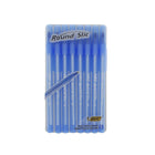 Ballpoint pens - medium blue 1 mm - Round Stic - 8 pieces - BIC