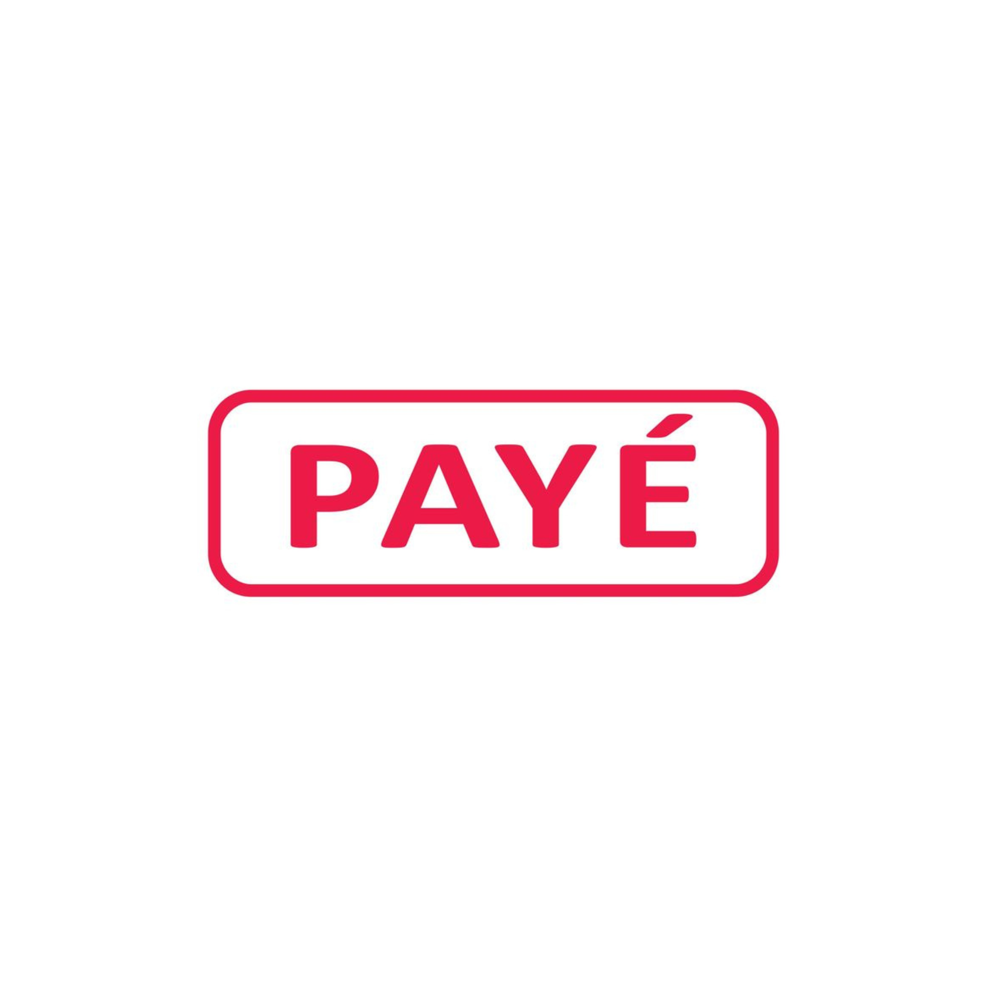 Tampon encreur "Payé" - rouge - Trodat My Podologie 