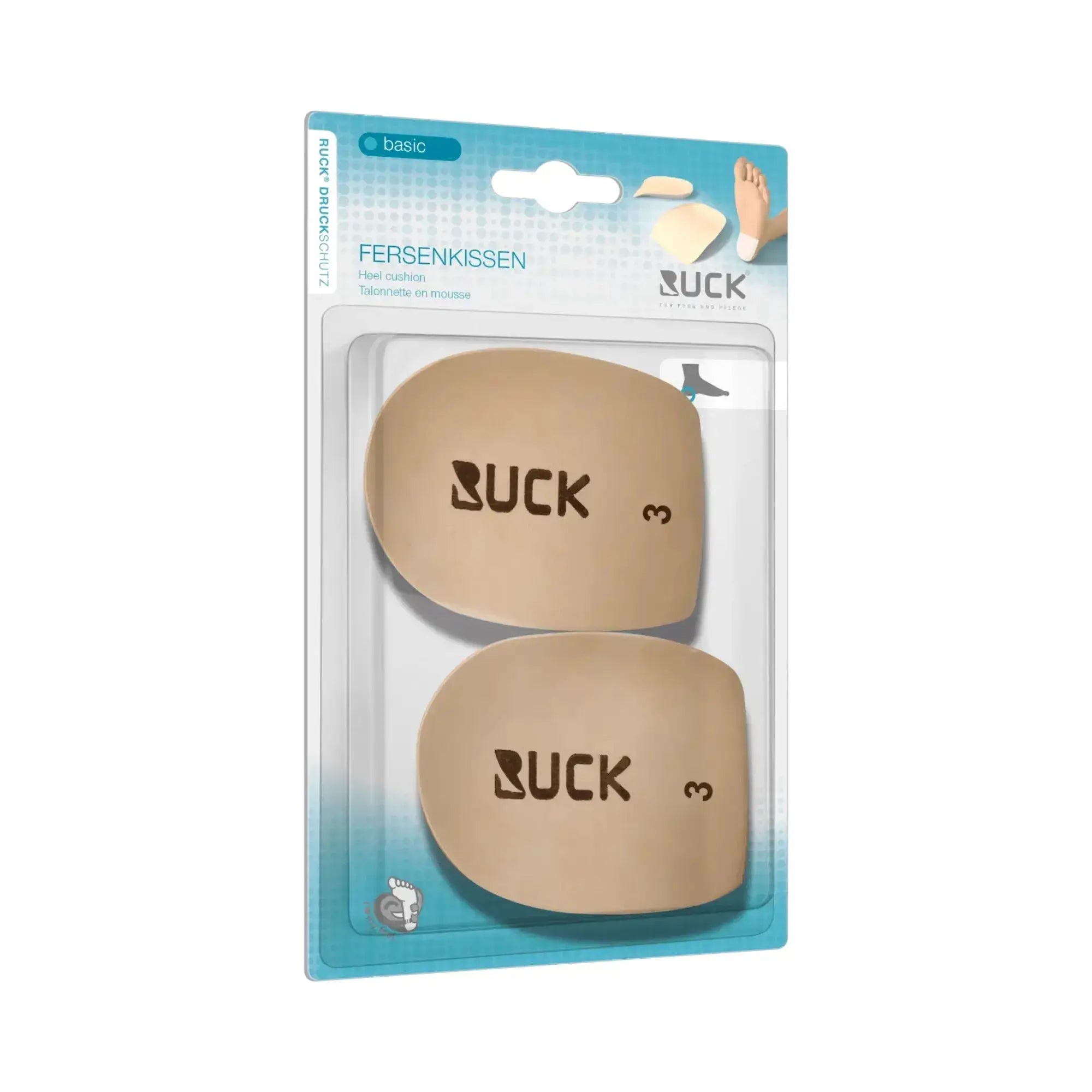 Self-Adhesive Heel Pad - Soothing Heel Protector - Ruck Ruck 