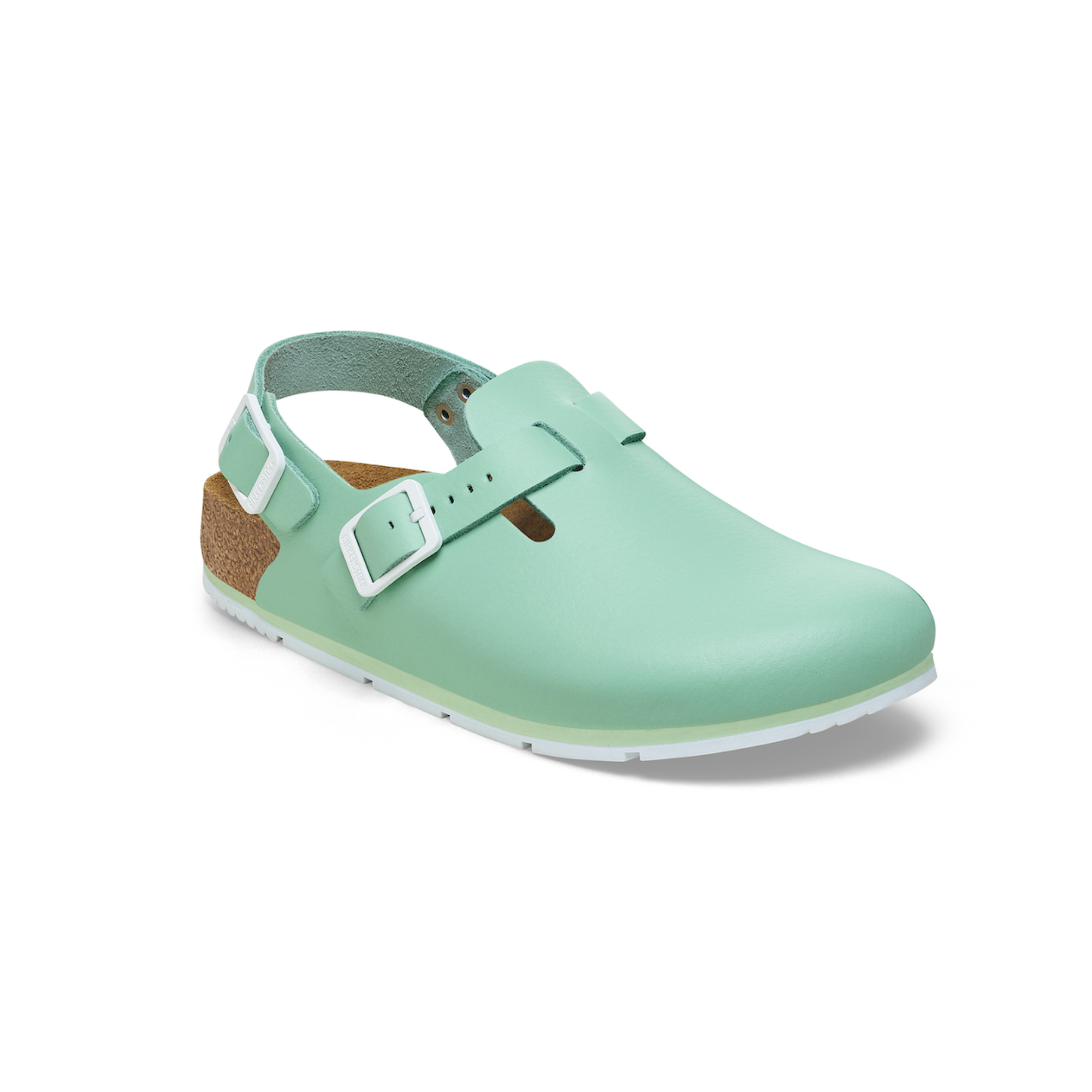 Tokio Pro - Sabot Cuir naturel - Plusieurs coloris - Birkenstock - Couleur 1 Birkenstock  Vert-d-eau-Étroite-48