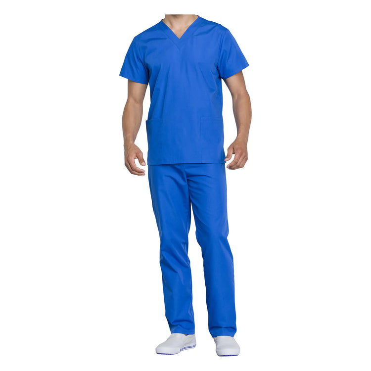 Toulouse - Ensemble médical - Tunique et pantalon - Unisexe - Cherokee Cherokee Authentic Workwear  Bleu-Roi-3XL