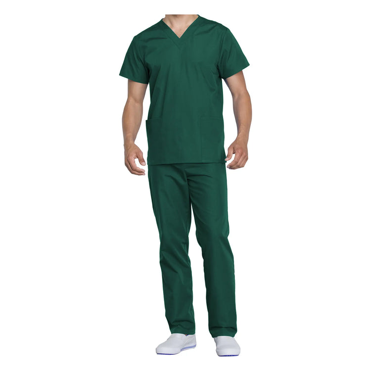 Toulouse - Ensemble médical - Tunique et pantalon - Unisexe - Cherokee Cherokee Authentic Workwear  Vert-Chasseur-3XL