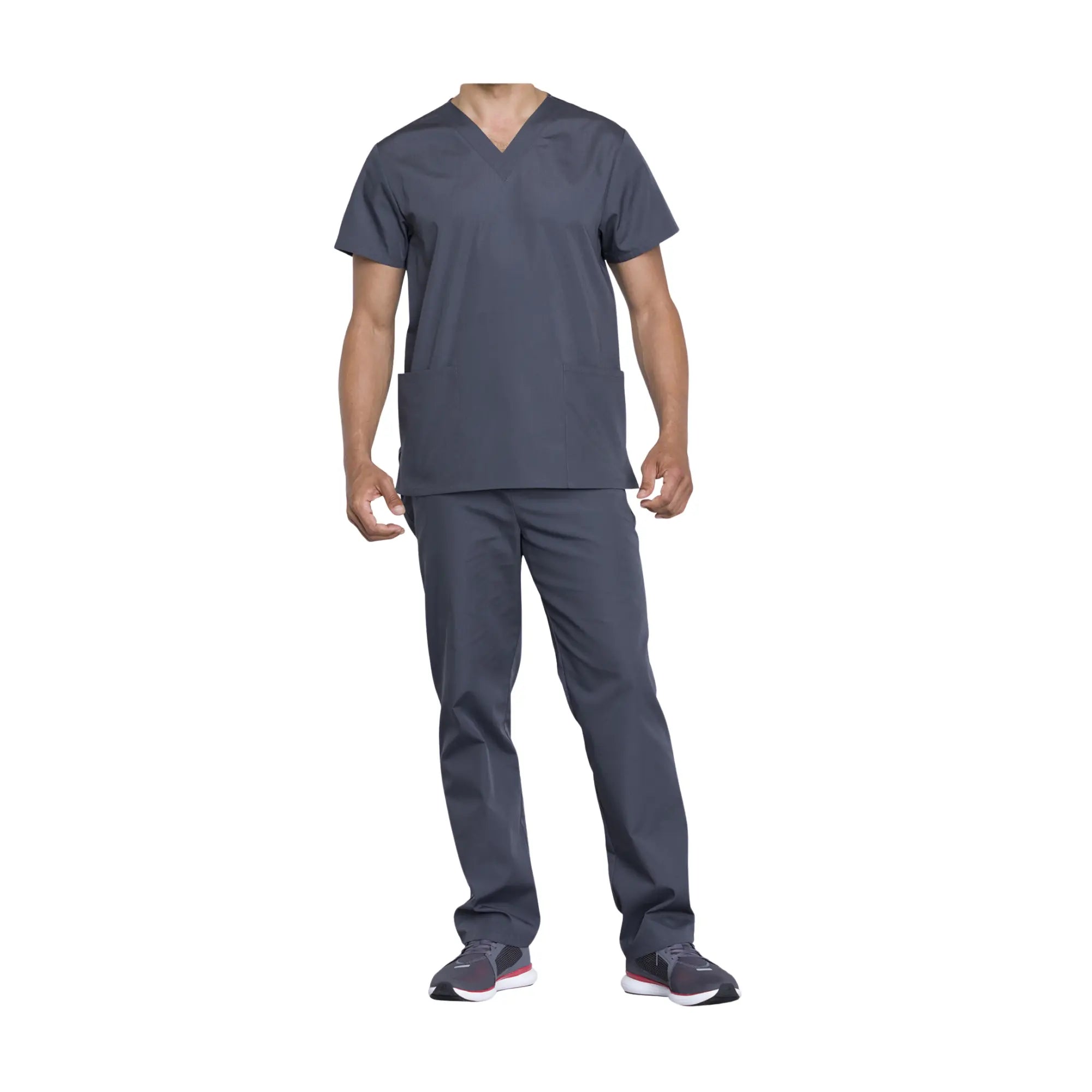Toulouse - Ensemble médical - Tunique et pantalon - Unisexe - Cherokee Cherokee Authentic Workwear  Anthracite-3XL