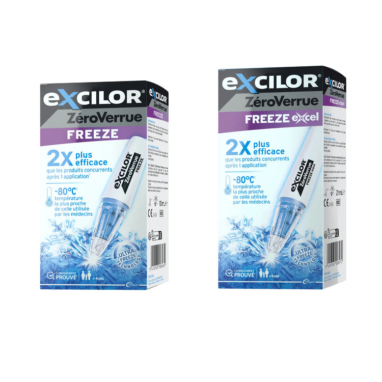 ZéroVerrue Freeze tratamiento de verrugas - 2 capacidades - Excilor Excilor 