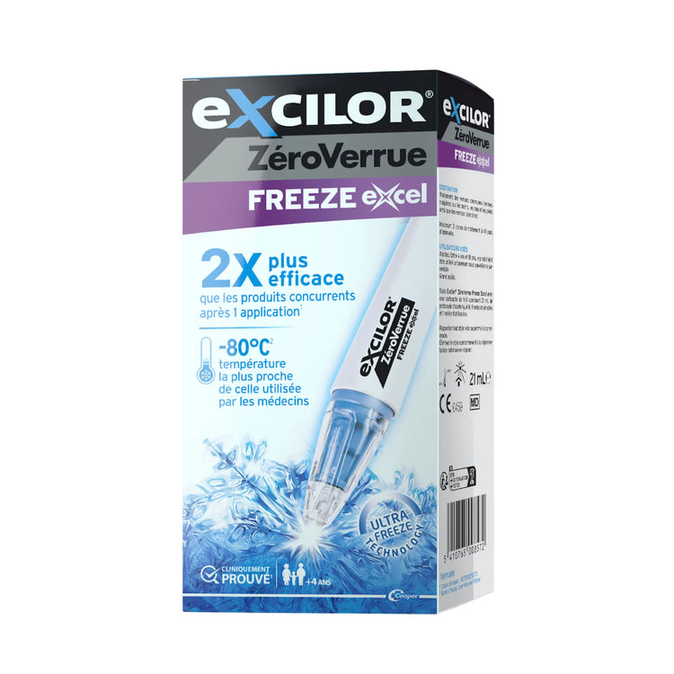 ZéroVerrue Freeze tratamiento de verrugas - 2 capacidades - Excilor Excilor 