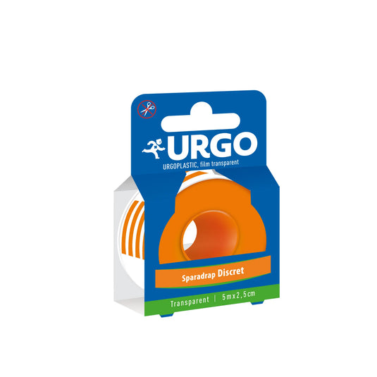 Urgoplastic - Apósito Discreto - 5 m x 2,5 cm - Urgo Urgo 